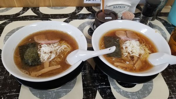 「魚介中華そば」@寺カフェ 中華そば水加美の写真