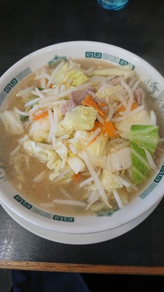 「野菜たっぷりタンメン」@日高屋 上野広小路店の写真