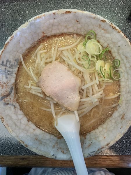 「みそラーメン＋ライス」@八龍 中川店の写真