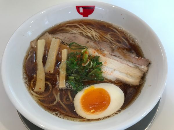 「煮干の醤油　780円」@ラーメン モリンの写真