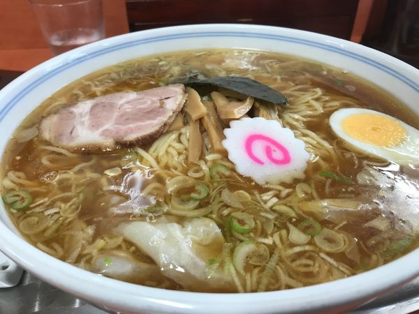 「ワンタン麺」@河辺大勝軒の写真