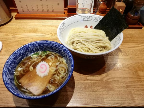 「清湯つけそば　　830円」@つけそば 神田勝本の写真