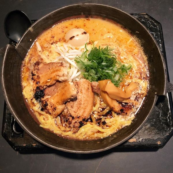 「味噌とんこつガツン（大盛り）」@麺屋 蔵人 岡谷店の写真