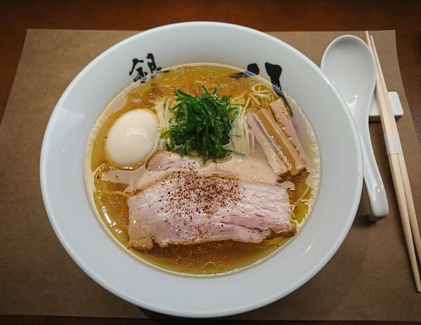 「特製中華そば(1050円)」@中華そば 銀座 八五の写真