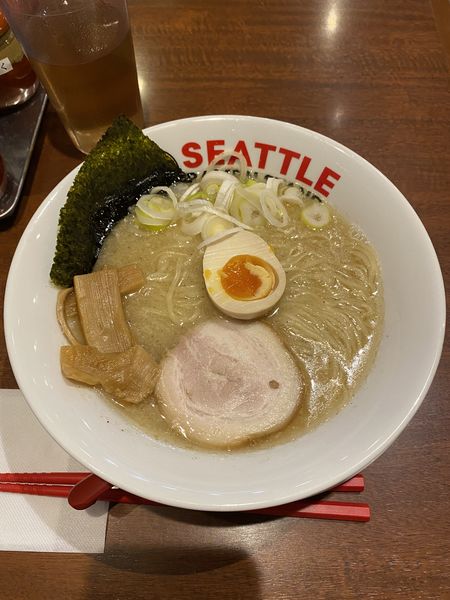 「濃厚中華そば」@Seattle Ramen Standの写真