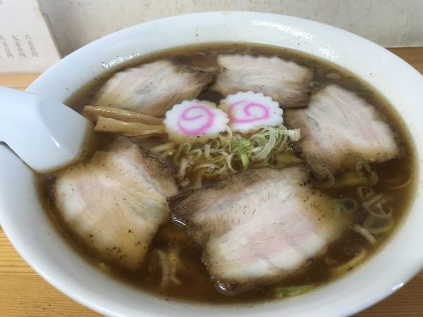 「チャーシューめん」@中華そば まるあの写真