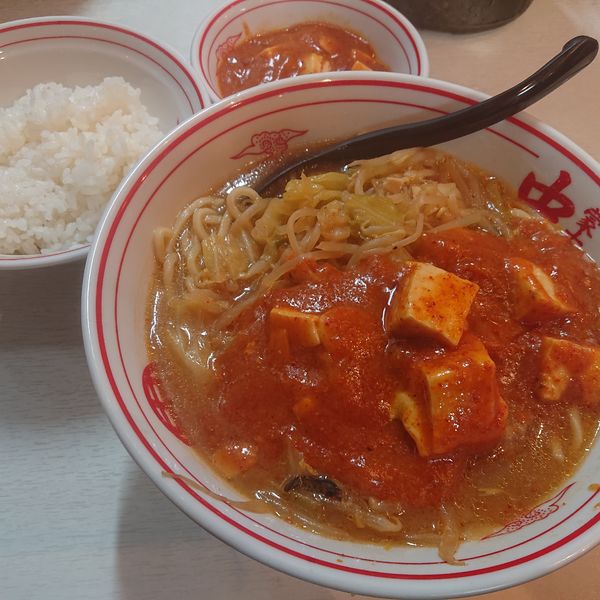「蒙古タンメン820円、定食190円」@蒙古タンメン中本 品川店の写真