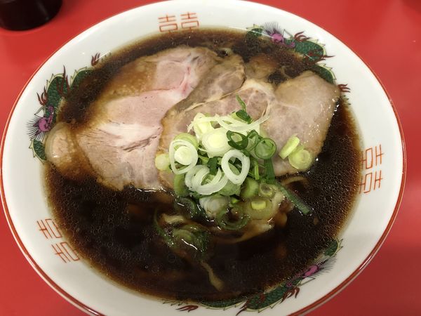 「中華そば(黒)800円」@中華そば 竹千代の写真