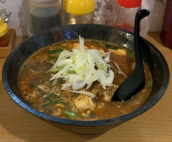 「麻婆豆腐らーめん」@ラーメン大地の写真