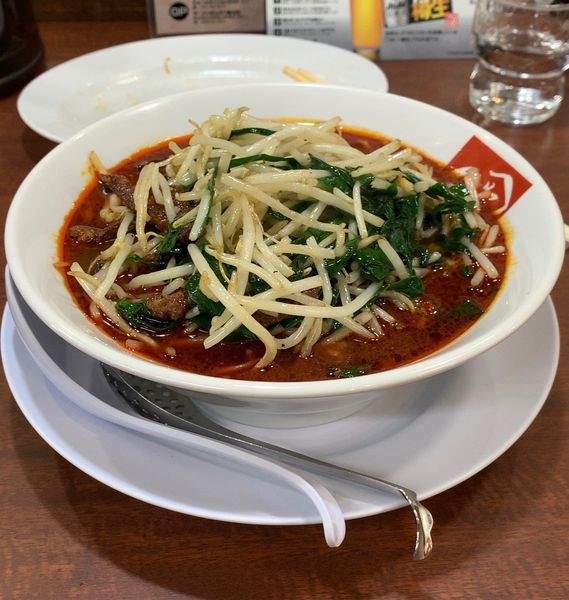 「タイワンラーメン レバニラ乗せ」@ラーメンばんだいの写真
