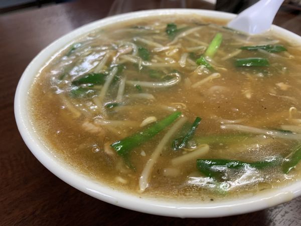「スタミナラーメン」@手打ちラーメン 笹の写真