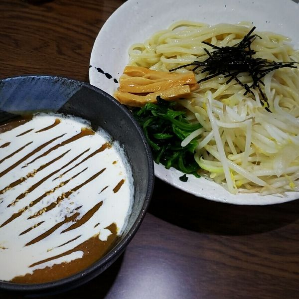 「味噌つけ麺　７５０円」@北青山の写真