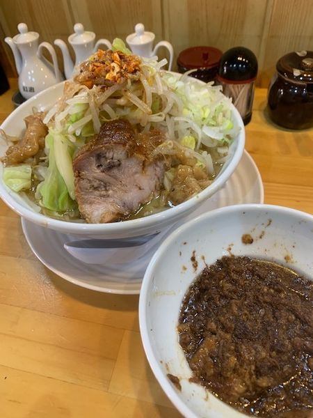「塩 730円　肉あぶら 50円」@ラーメン 成り上がれの写真