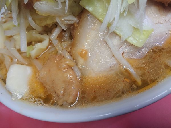 「つけ味 ネギ 小」@ラーメン二郎 桜台駅前店の写真