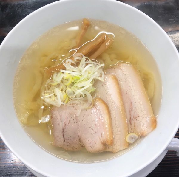 「【限定】会津山塩と帆立のラーメン(並.手打麺)」@うえんで 山鹿店の写真