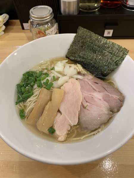 「煮干らーめん(醤油) 800円」@煮干らーめん 川むらの写真