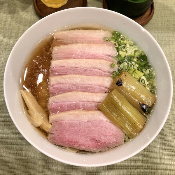 「鴨コンフィ麺 ￥1100」@らーめん 鴨to葱の写真
