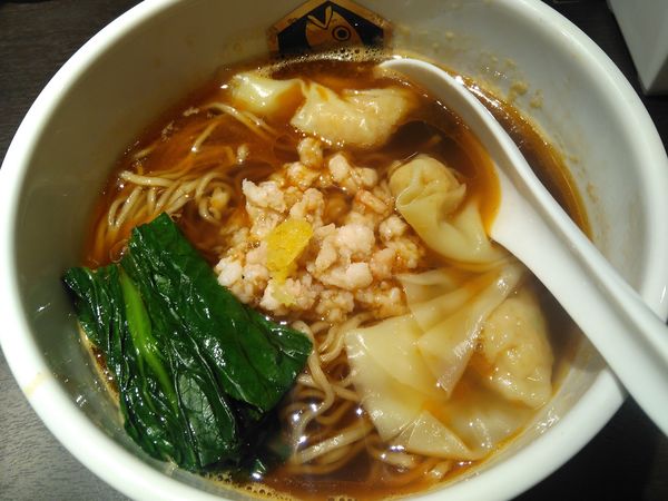 「甘えびらーめん¥950」@真鯛らーめん 麺魚 神保町店の写真