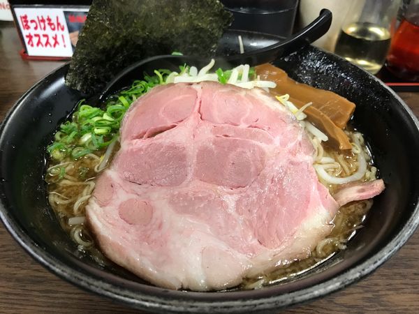 「ラーメン大盛り¥750+¥20」@ぼっけもんの写真