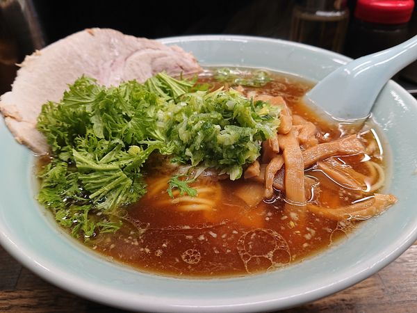 「しょうゆラーメン(TOPチャーシュー1)」@熊王の写真