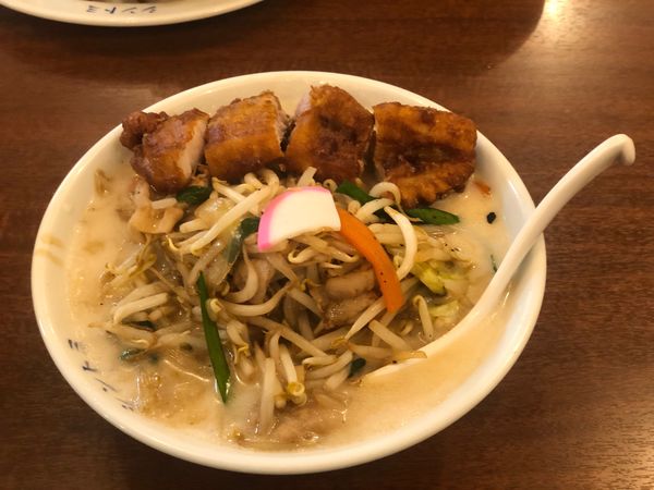 「排骨濃厚タンメン」@極濃湯麺シントミの写真