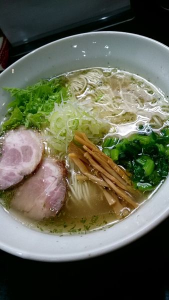 「梅塩ラーメン   850円」@麺処 たまりやの写真