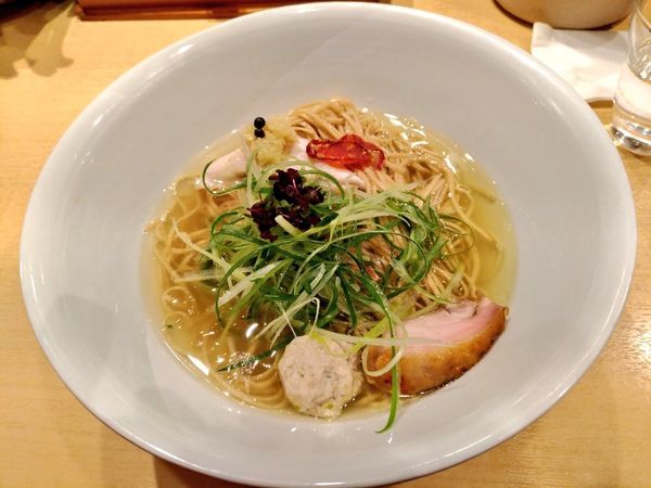 「塩そば」@饗 くろ㐂の写真