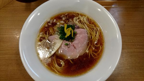 「鴨だし醤油ラーメン_800円」@麺屋福丸の写真