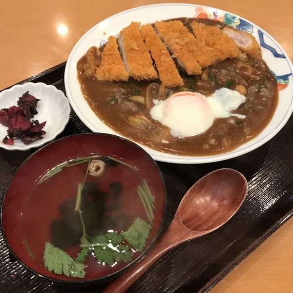 「すじカツカレー丼（￥1,180）」@手打ちうどん 吉野の写真