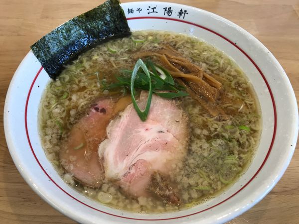 「背脂そば　800円」@麺や 江陽軒の写真