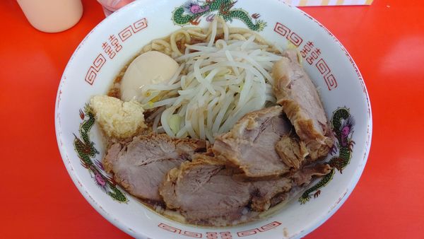 「赤ひげラーメン（小）」@赤ひげラーメン 那覇松山店の写真