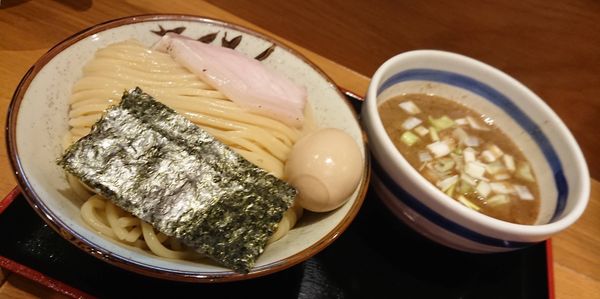 「特製つけめん(バラ2枚ロース1枚)＋中盛」@鎌ヶ谷 製麺堂てつの写真
