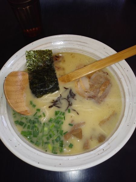 「稲庭中華そば（濃厚）」@鶏そばや 竜神洞の写真