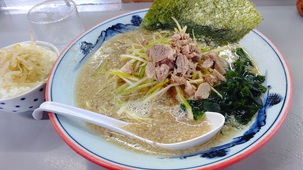 「ネギラーメン＋朝サービスライス」@ラーメンショップ 122号騎西店の写真