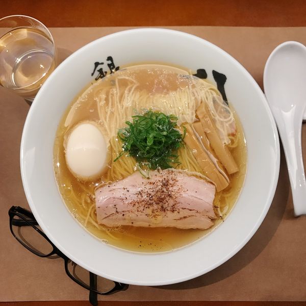 「味玉中華そば」@中華そば 銀座 八五の写真