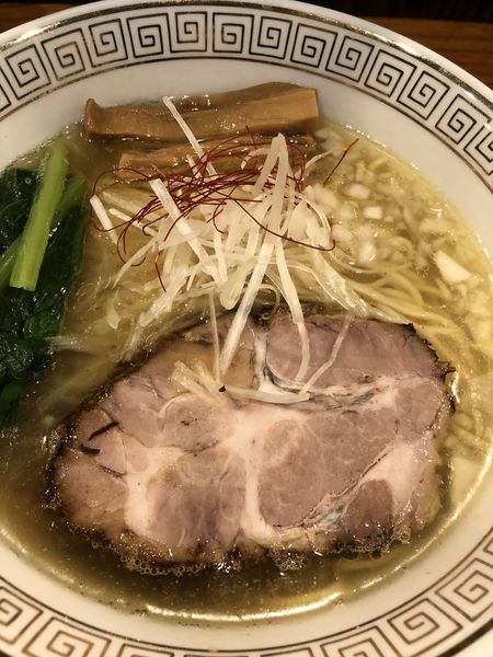 「塩煮干」@拉麺 瑞笑の写真