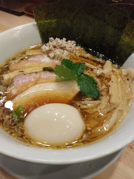 「鶏醤油そば」@鶏そばムタヒロの写真