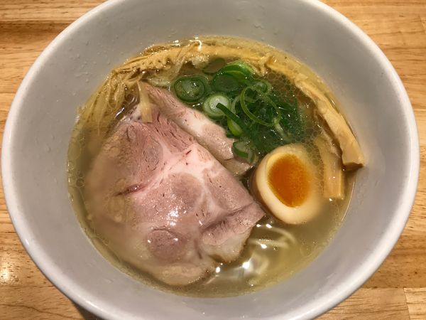 「【限定】鶏節塩　800円」@らーめん みふくの写真