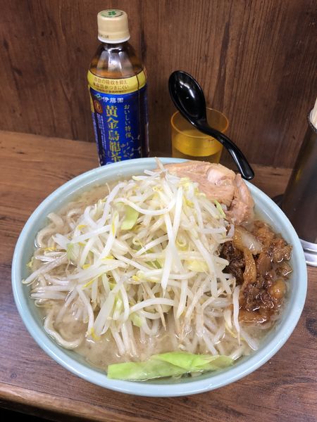 「大豚ラーメン(ヤサイマシアブラ)」@ラーメン二郎 池袋東口店の写真