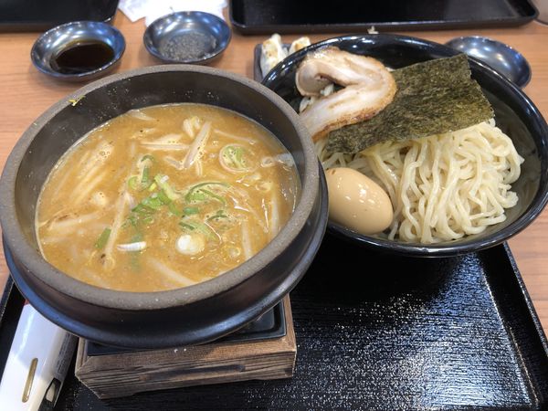 「百年味噌つけ麺」@マルキン本舗 きららシティ店の写真