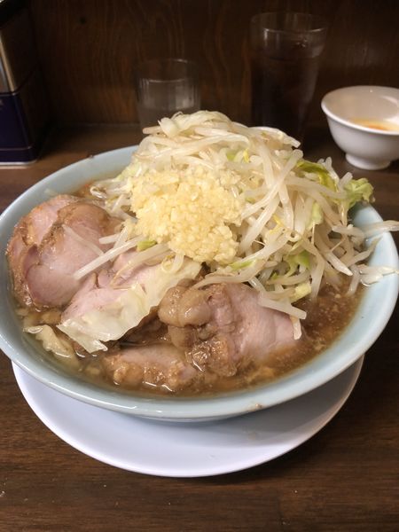 「小豚らーめん＋生卵」@らーめん玄の写真