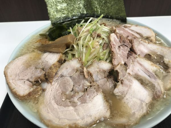 「ネギチャーシュー 中」@ラーメンショップ 北川辺店の写真