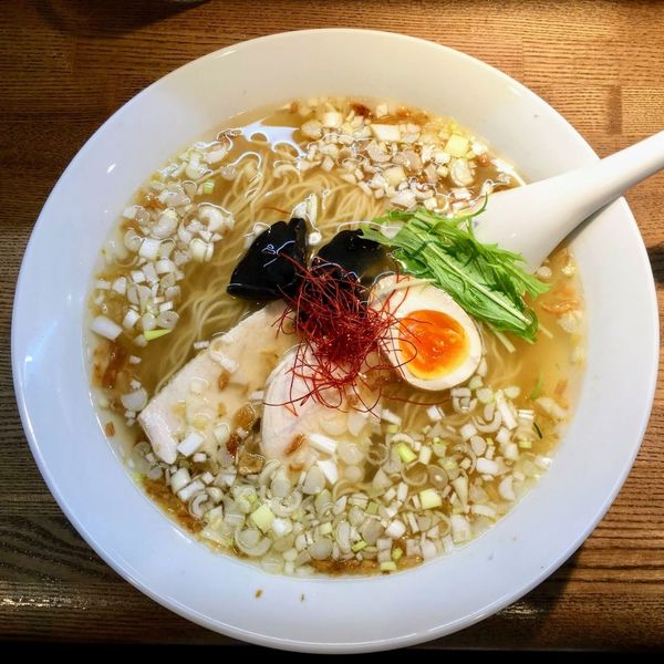 「鶏塩ラーメン800円」@麺屋 502の写真