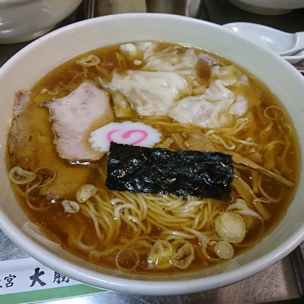 「ワンタン麺 950えん」@大宮大勝軒の写真