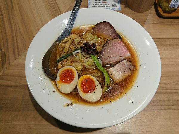 「特製のどぐろと宇和島産真鯛ラーメン 1150円」@Niiの写真