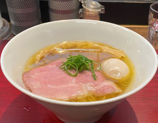 「塩蕎麦900円」@神保町黒須の写真