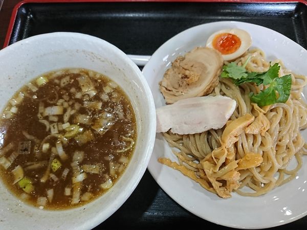 「川越醤油つけ麺 雅(並850円)」@麺屋 芽ぶきの写真
