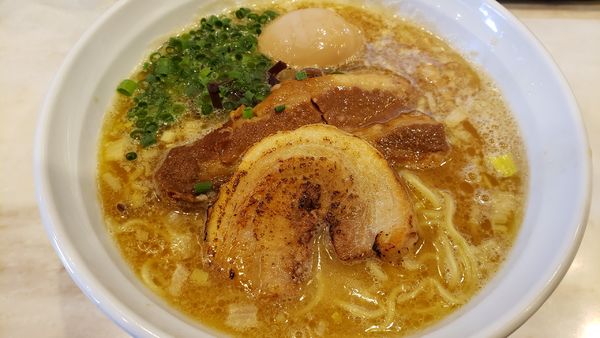 「生姜濃厚鶏白湯（醤油）」@らぁめん雅知の写真