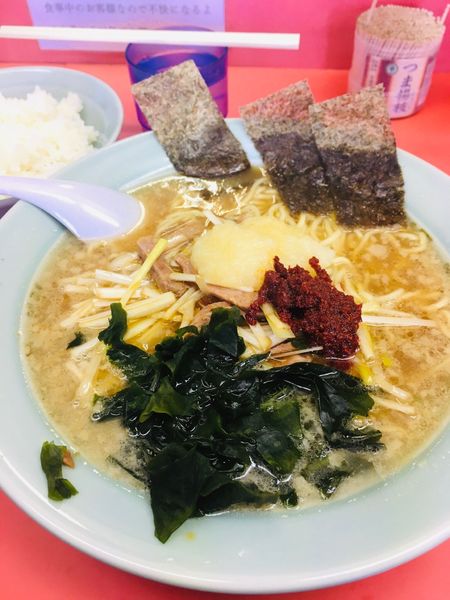 「ネギラーメンライス」@ラーメン関口の写真