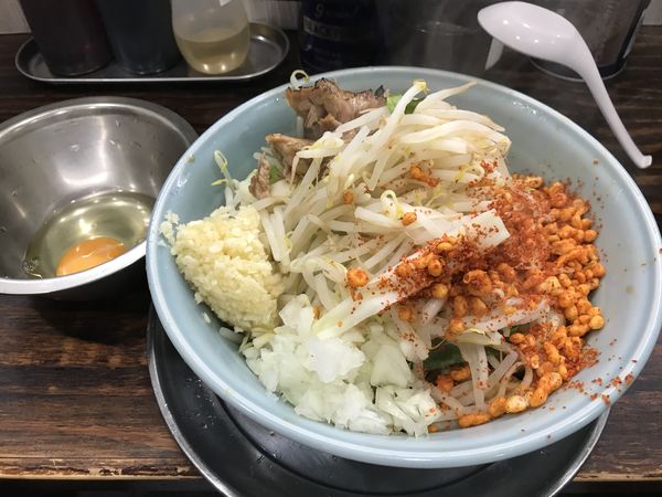 「小まぜ麺」@麺でる 川崎店の写真